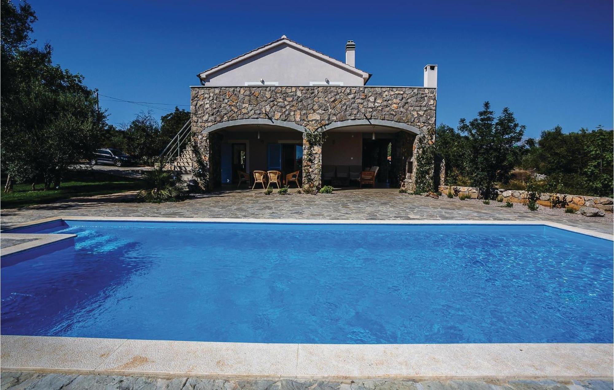Nice Home In Zgaljici With Outdoor Swimming Pool Skrbčići Exterior foto